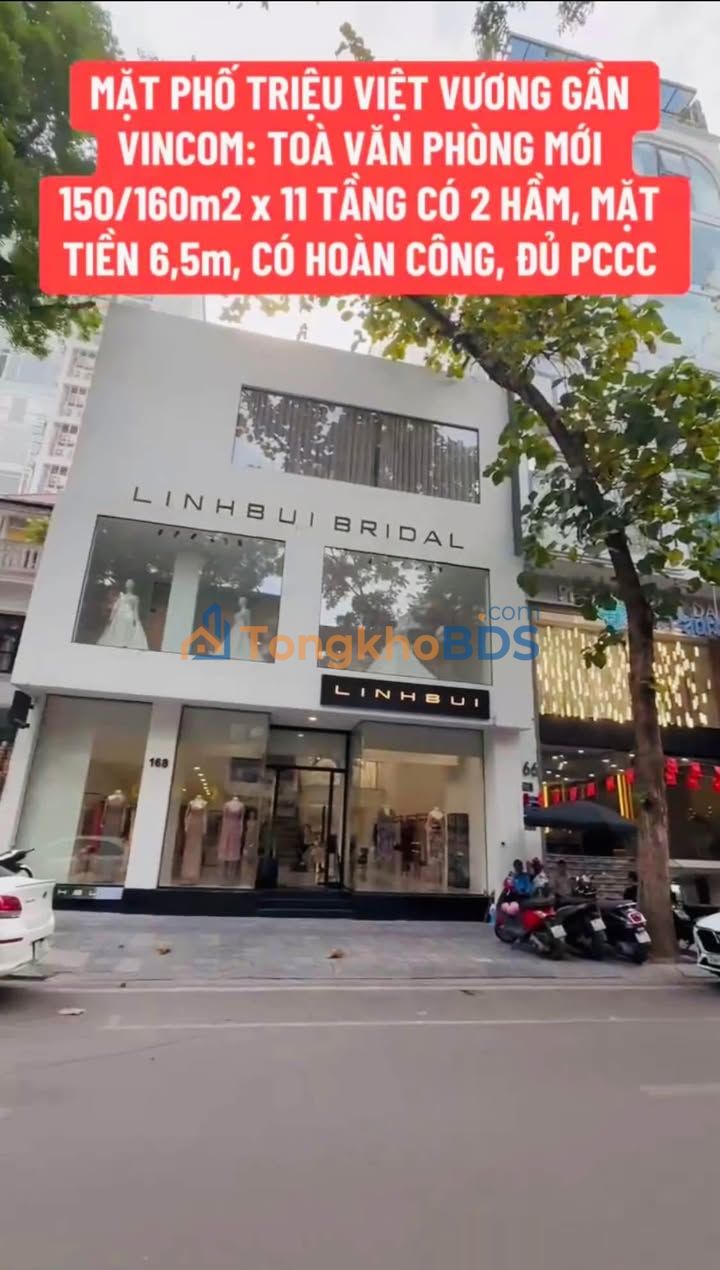 Nhà phố Triệu Việt Vương 155m² - Mặt tiền kinh doanh