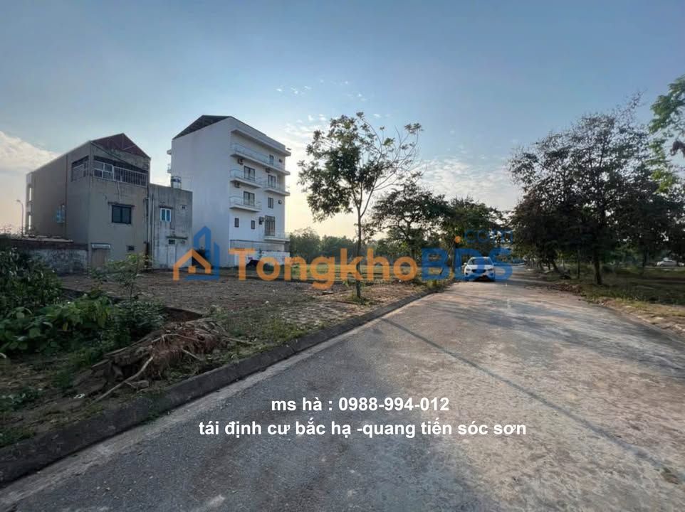Đất nền Bắc Hạ Sóc Sơn 100m² - Đường to ô tô
