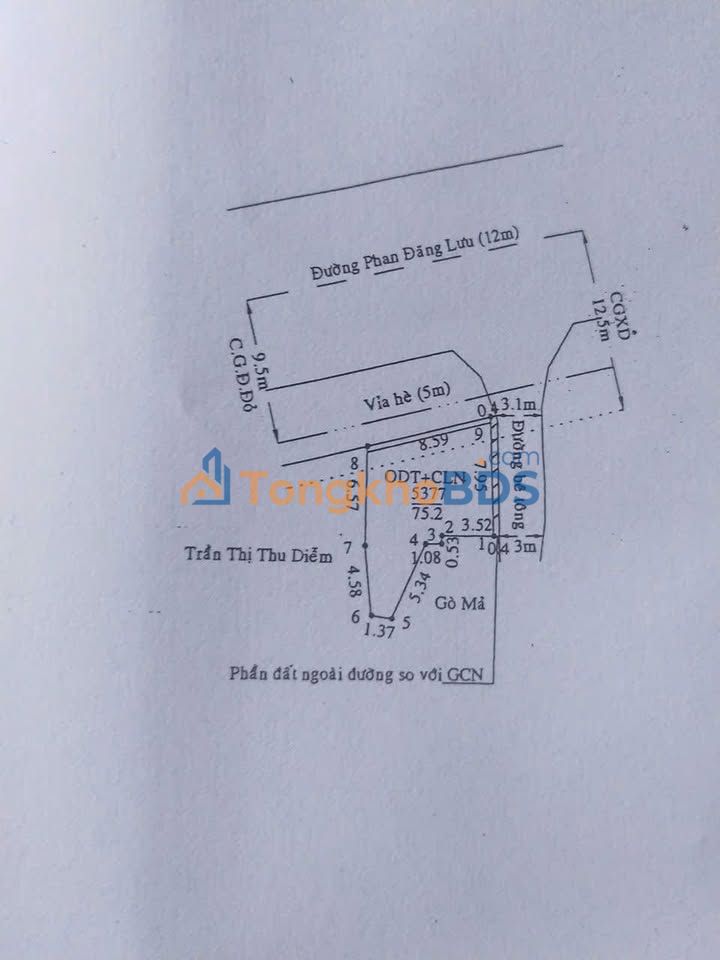 Nhà Mặt Tiền Phan Đăng Lưu, Thuận An - Kinh Doanh Đắc Lợi 75m²