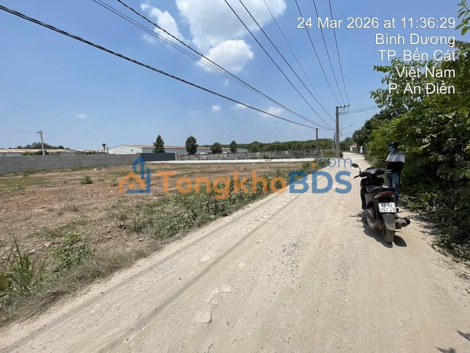 Đất Nền Bến Cát 190m² - Sổ Đỏ Sẵn, Gần KCN Trấn Kiệt