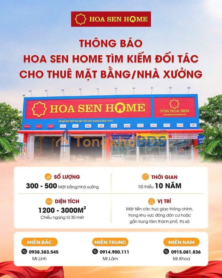 Cho thuê kho xưởng 1.200-3.000m² mặt tiền đường 19/8, Đắk Lắk