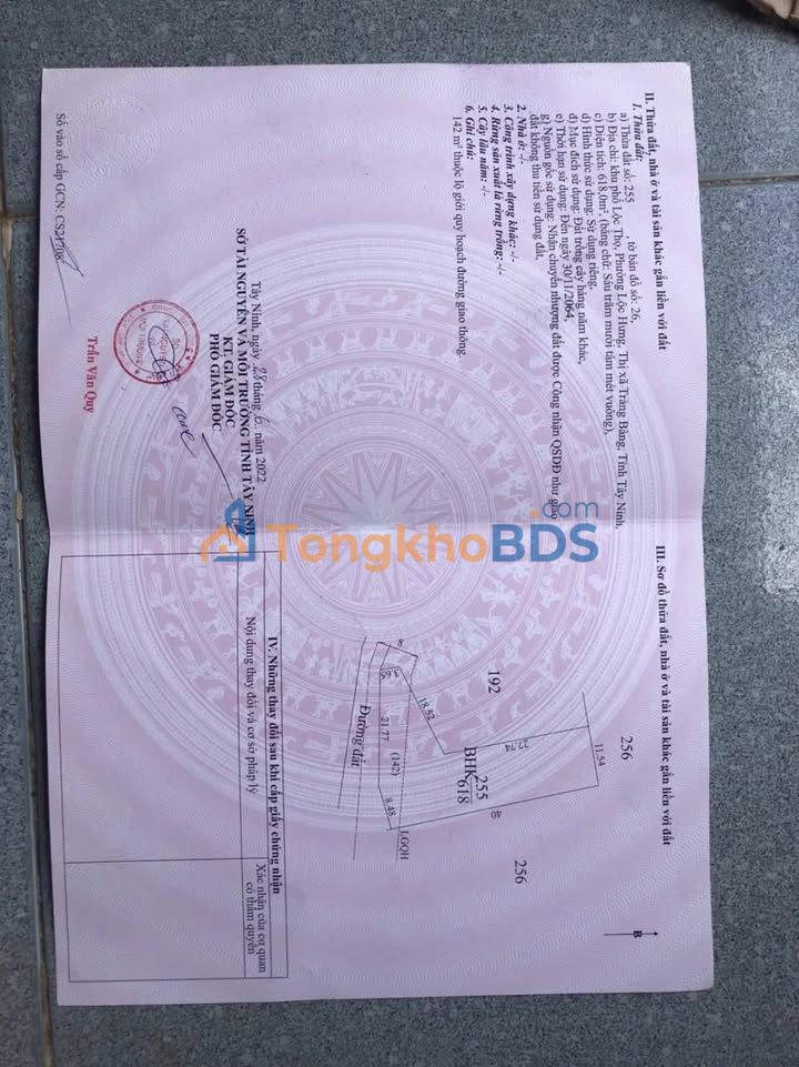 Nhà riêng Trảng Bàng 618m² 2 triệu/tháng - Sẵn sàng ở ngay