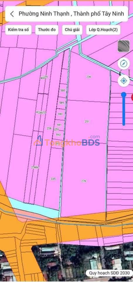 Đất Vàng Phường Ninh Thạnh, Tây Ninh - 304m², Sổ Hồng, Giá Tốt