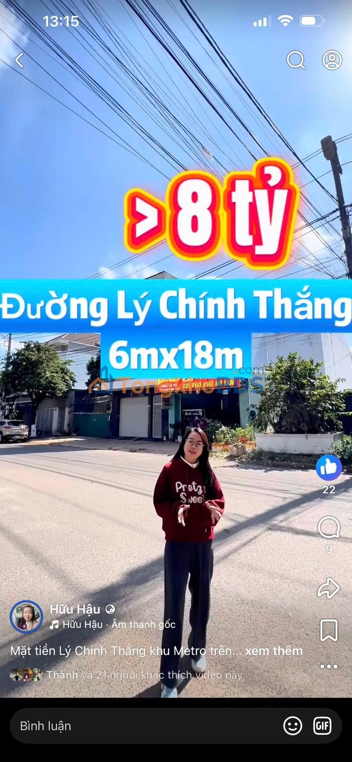 Đất Lý Chính Thắng Buôn Hồ 108m² 8.9 tỷ - Sổ đỏ