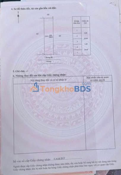 Bán đất Thổ Cư 100m² Hàm Chính, Bình Thuận - Giá 320 Triệu