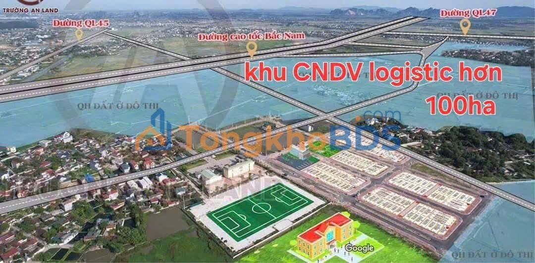 Đất nền MBQH Đông Thanh 184m² - Đường to ô tô