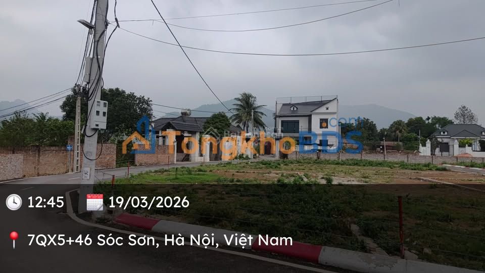 Land Thôn Đồng Bông Sóc Sơn 526m2 3,8 tỷ - Sổ đỏ chính chủ