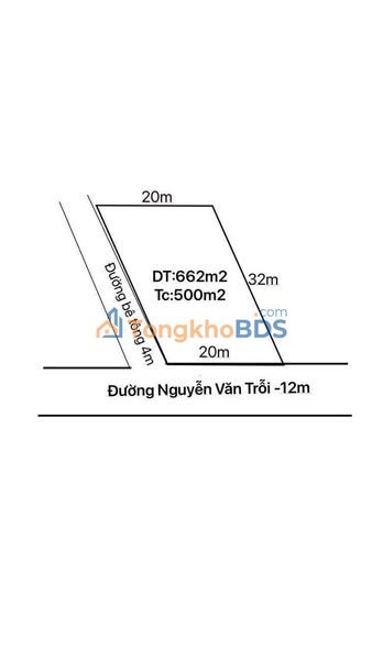 Bán Đất Lô Góc Nguyễn Văn Trỗi, Thủ Dầu Một - 662m² Kinh Doanh/Biệt Thự