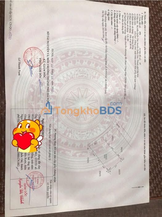 Đất thổ cư 114m² Quốc Oai - Sổ hồng riêng, nhỉnh 4 tỷ