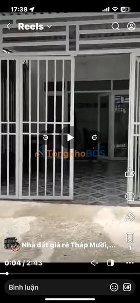 Nhà Cho Thuê/Bán Gấp Thị Trấn Mỹ An, Đồng Tháp - 87m², 2PN - Giá 3 Triệu/Tháng