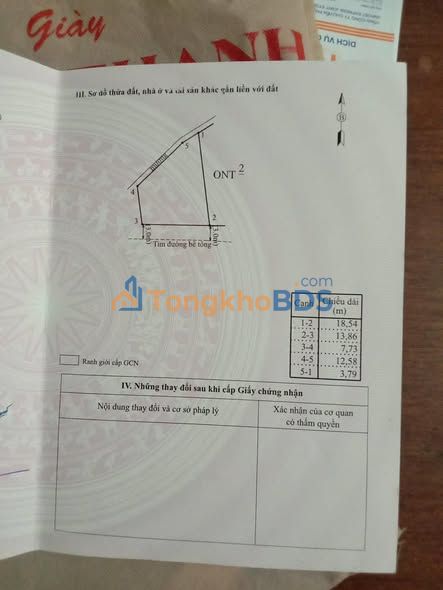 Đất Nền Mỹ Cát 185m² - Giá 400 Triệu, Gần Đường 45m