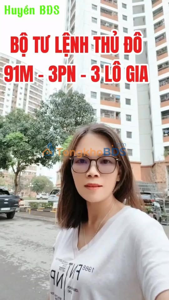 Chung cư Hà Đông 90.6m² Full nội thất - View triệu đô, Sẵn sàng đón chủ mới!