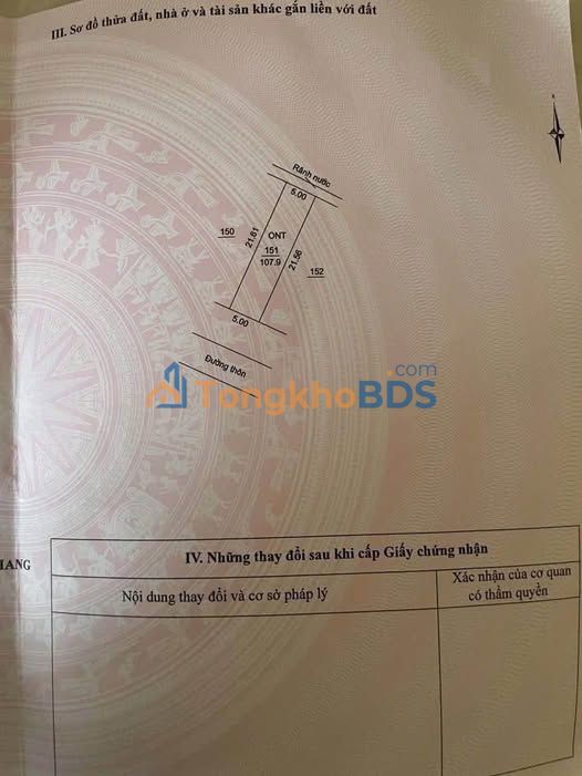 Đất nền Ninh Giang, Hải Dương 100m² - Sổ đỏ sẵn sàng giao dịch