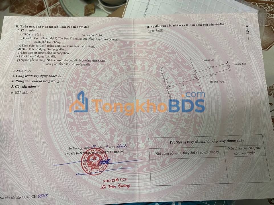 Nhà Mặt Tiền Tôn Đức Thắng, Lê Chân, 68m² - Kinh Doanh Đắc Lợi, Giá 3.8 Tỷ