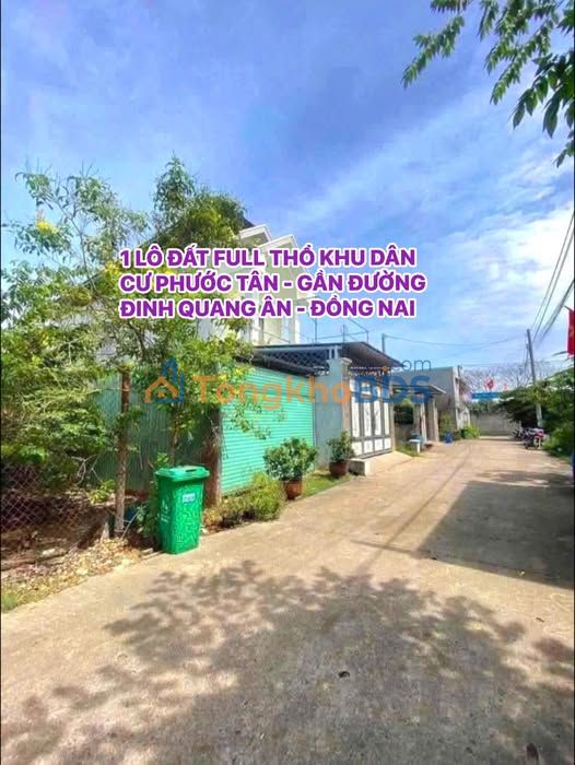 Đất Nền Phước Tân Biên Hòa - 100m² Sổ Hồng, Gần Đinh Quang Ân
