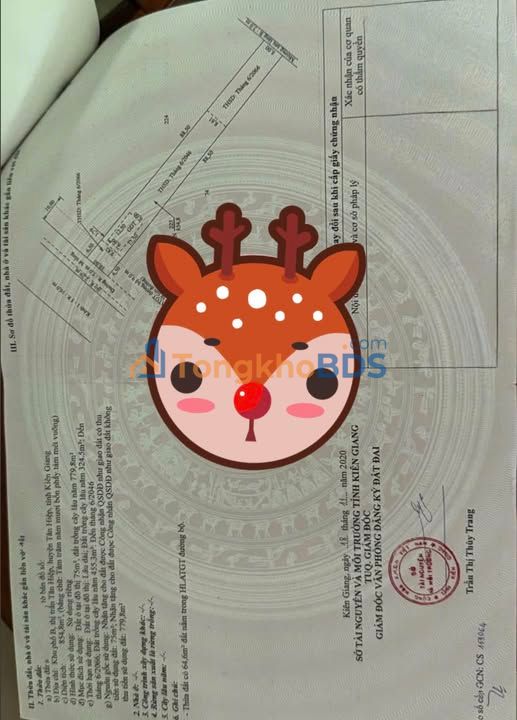 Đất Nền 854m² Đường Bùi Thị Xuân, Châu Thành, Kiên Giang - Sổ Hồng Riêng, Giá Tốt