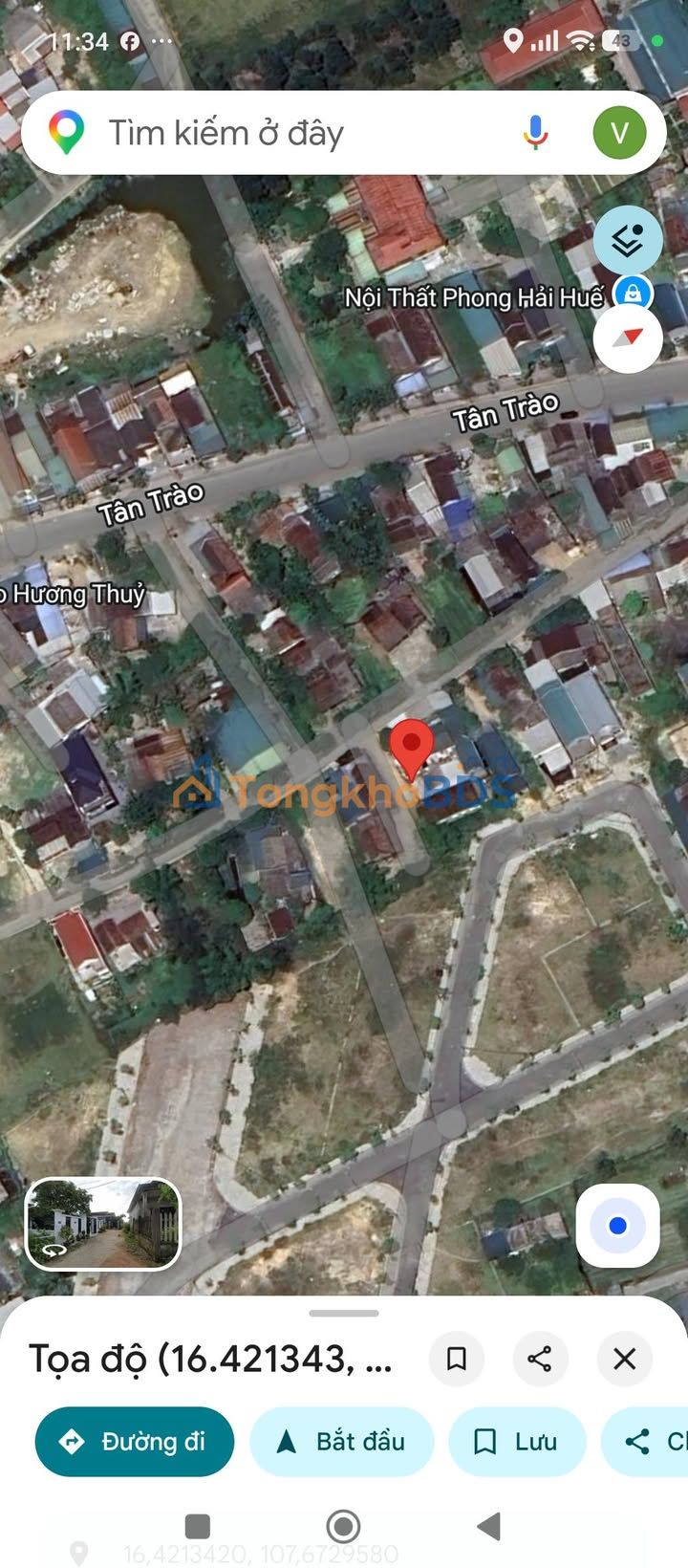 Nhà Cấp 4 Kiệt Tân Trào, 162m² Giá 1.7 Tỷ - Trung Tâm Phú Bài