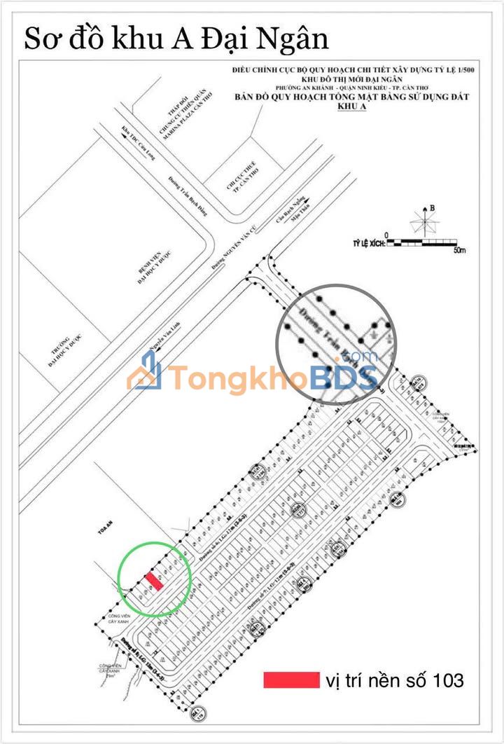 Đất nền Nguyễn Văn Cừ Cần Thơ 70m² giá 3.2 tỷ - Sổ đỏ chính chủ