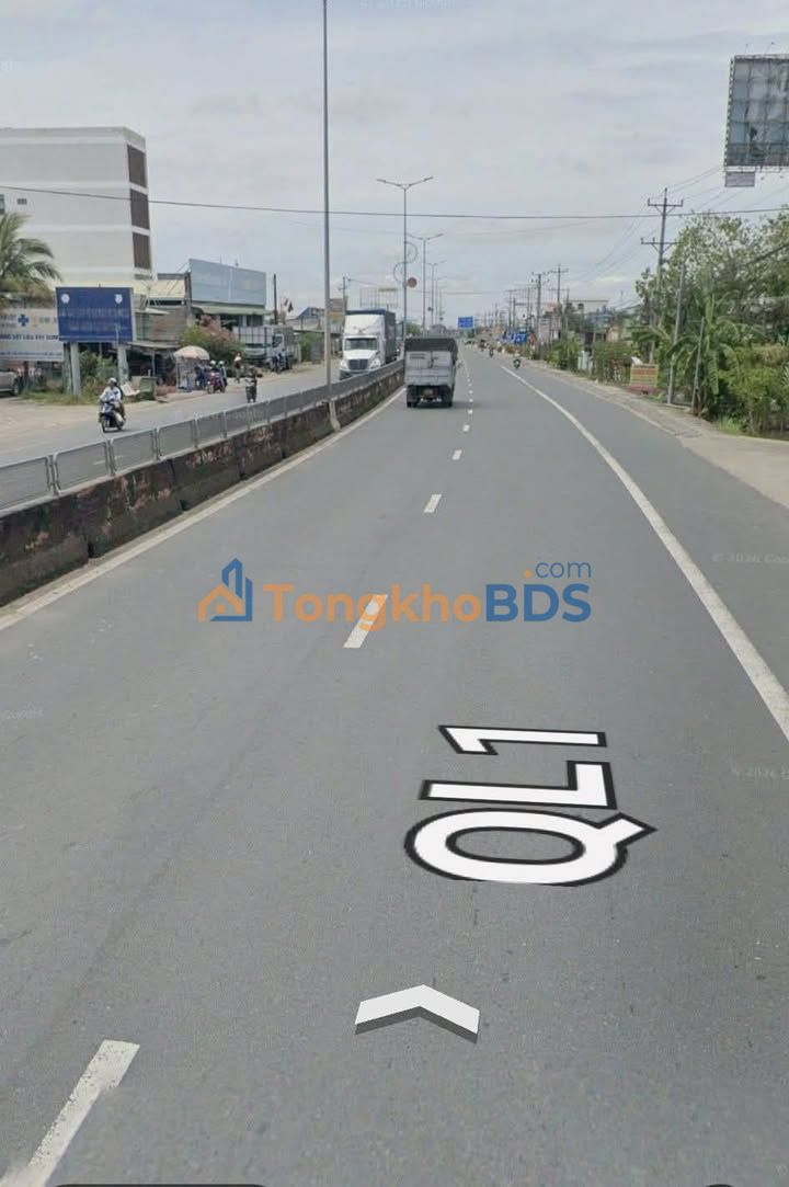 Đất Mặt Tiền QL 1A, Vĩnh Long - 480m², Kinh Doanh Đỉnh Cao