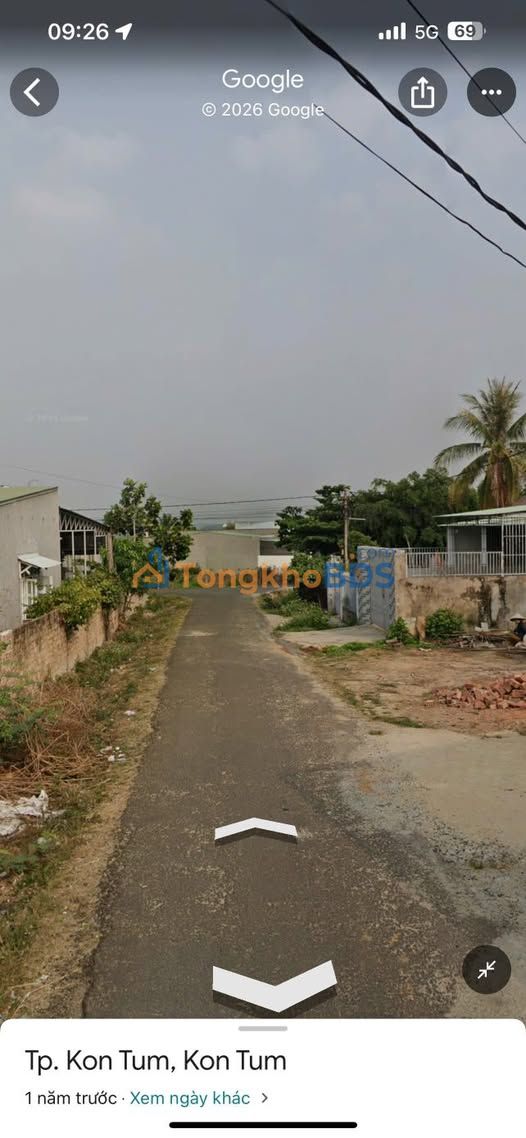 Bán Đất Thổ Cư 165m² Thôn 8, Đắk Cấm, Kon Tum - Giá 6xx Triệu