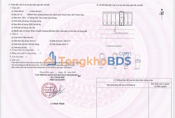 Bán Đất MB934 Đông Hải, Thanh Hóa 75m² - View Công Viên, Sổ Đỏ