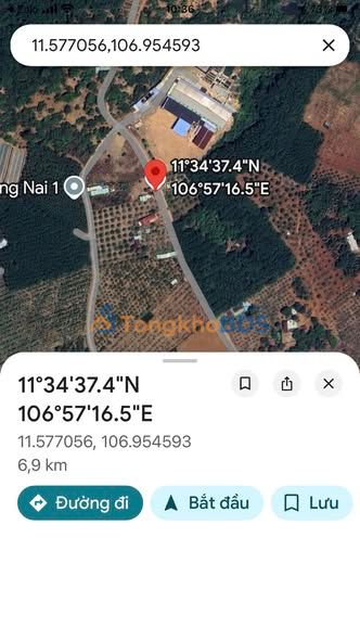 Đất Tặng Nhà Dở Dang Đồng Tiến, Bù Đăng - 1500m² Giá 1.1 Tỷ