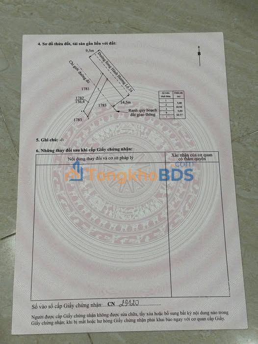 Đất nền HL24 Tân Chánh 136m² 1,1 tỷ - Sổ đỏ chính chủ