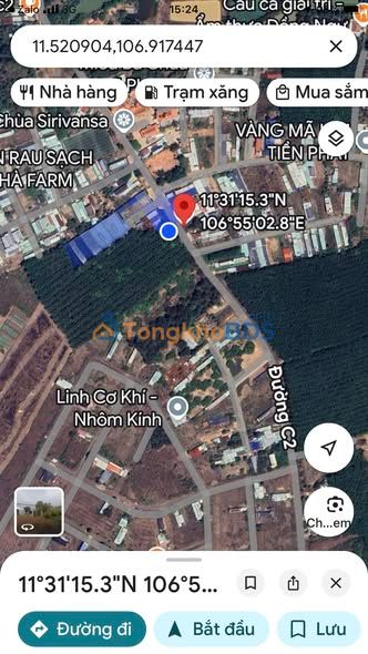 Đất nền Bù Đăng - Mặt tiền đường nhựa 2500m² giá 1.4 tỷ - Sổ đỏ sẵn sàng