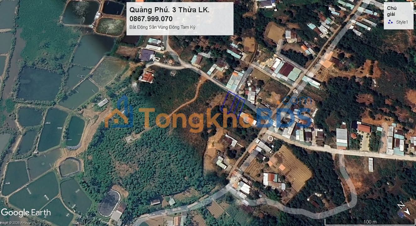 Bán Đất Nền Tam Kỳ - 3 Lô Liền Kề 90-130m² Gần Mẹ Thứ, Giá 750 Triệu