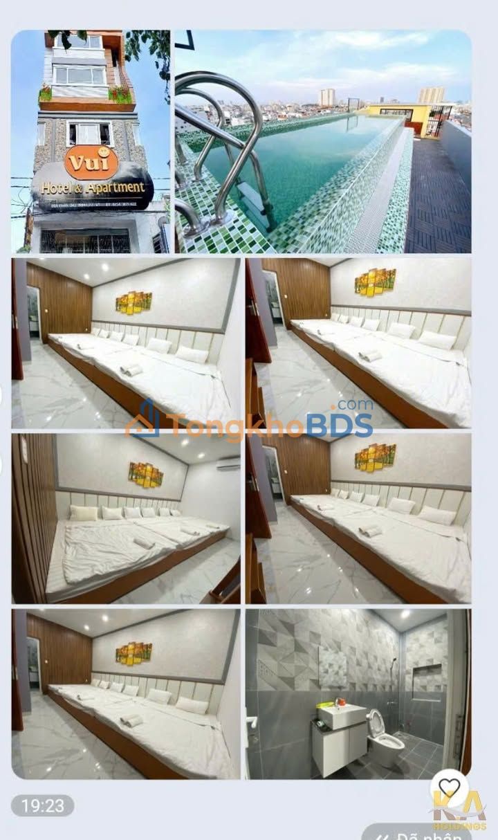 Cho thuê Khách sạn Phan Chu Trinh, 34 phòng, 85 triệu/tháng