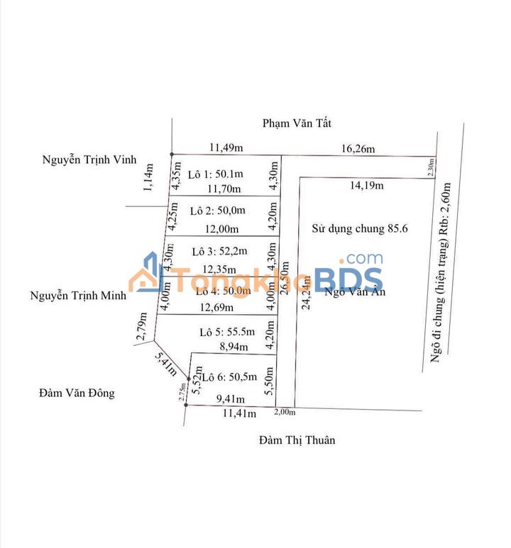 Đất nền Lâm Động Thủy Nguyên 50m² 900tr - Sổ đỏ chính chủ
