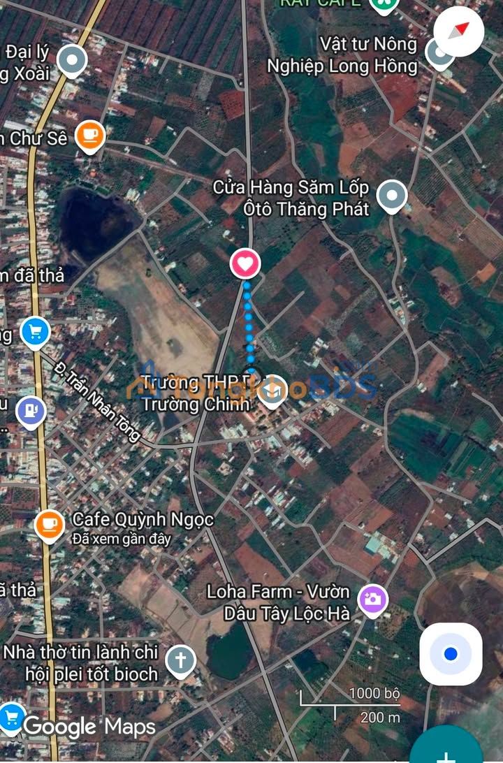 Đất Sổ Đỏ 1610m² - Lô Góc Đường Tránh Chư Sê, Gia Lai - Giá Tốt