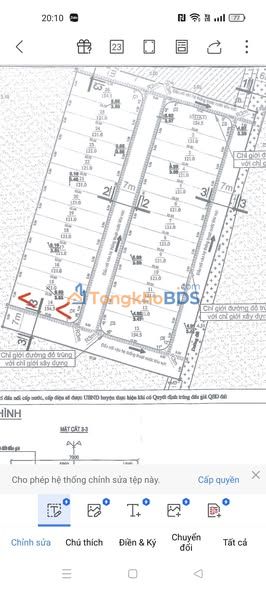 Đất đấu giá Lô góc 2 mặt tiền Mỹ Đức, Hà Nội - 154.5m² - 1.84 tỷ