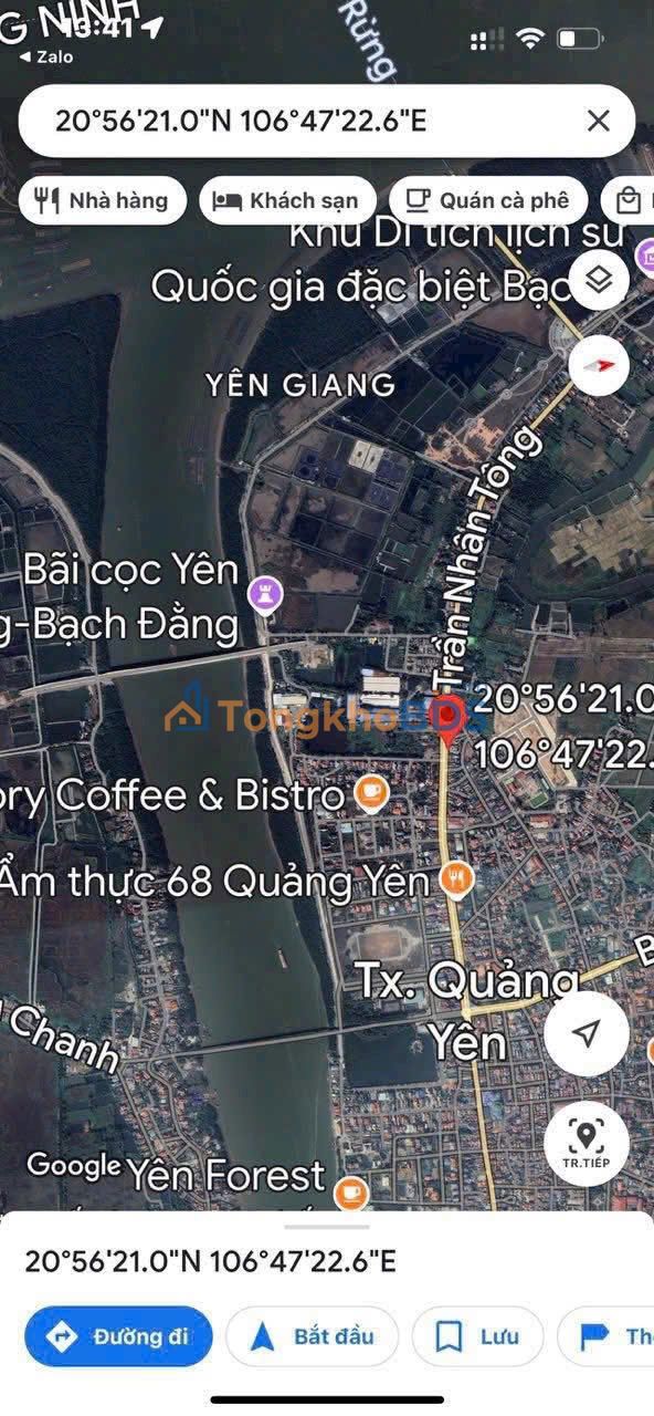 Đất nền Quảng Yên 80m² thỏa thuận - Sổ đỏ chính chủ