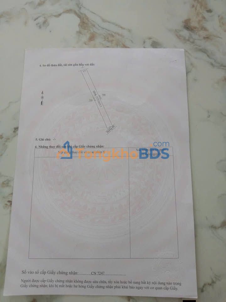 Đất nền Hảo Đước Châu Thành 1017m² 180tr - Pháp lý rõ ràng