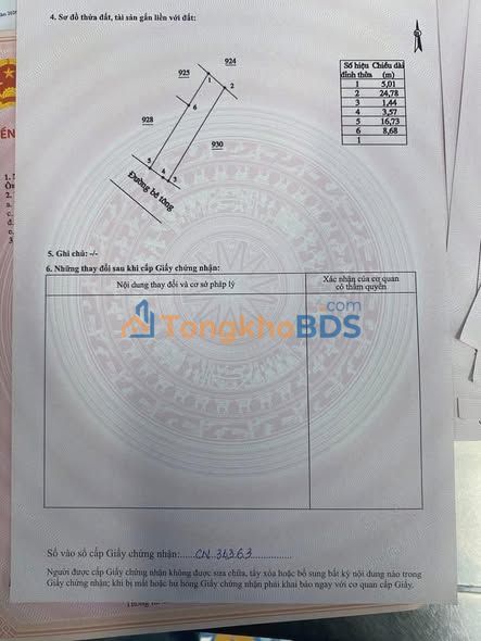 Đất Thổ Cư 125m² Xã Tân Định, Ninh Hòa - Giá Tốt Đầu Tư