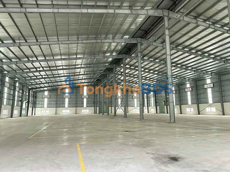 Cho thuê kho xưởng 1850m² tại Long Đức, Long Thành - Sân rộng, trạm điện 250 KVA
