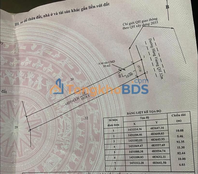 Đất Vườn Chính Chủ 1000m² Đường Hùng Vương, Buôn Hồ - Tiềm Năng Kinh Doanh & Nghỉ Dưỡng