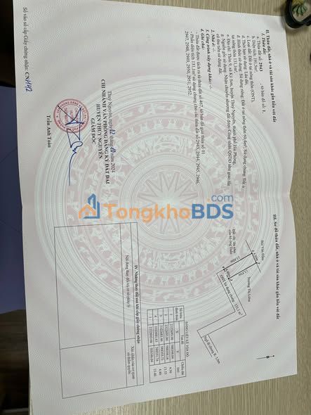 Đất nền Kỳ Sơn - Thủy Nguyên 60m² (hơn 100m² thực tế) - Giá 4xx triệu, ô tô vào đất