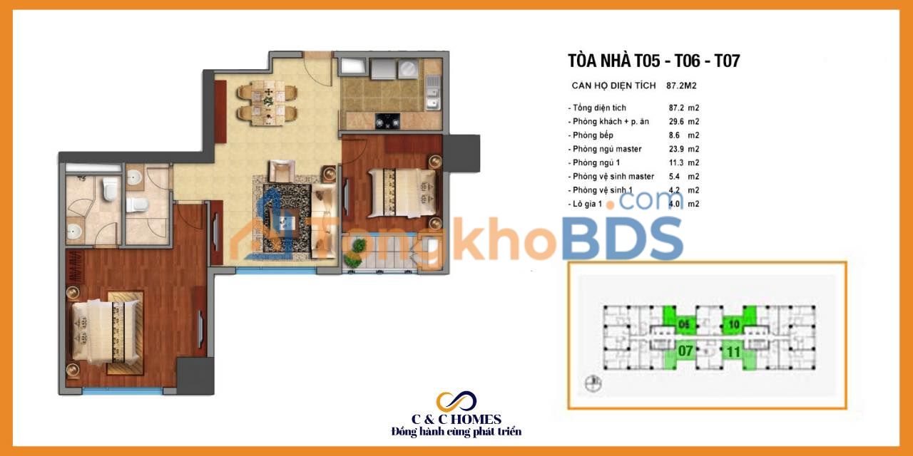 Bán Căn Hộ Times City 87m² - 2PN Tầng Cao View Sáng, Có Slot Ô Tô
