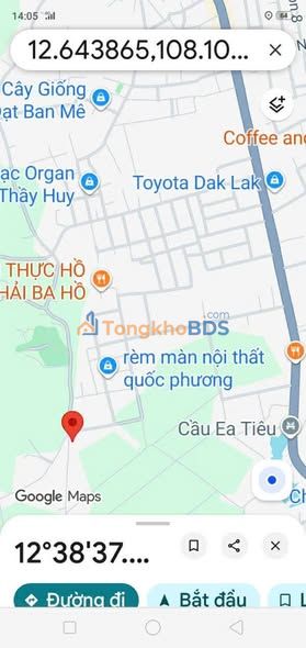 Đất nền Hẻm 364 Hòa Thắng 195m2 950 triệu - Xây dựng tự do