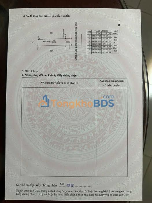 Đất 180m² Lạc Long Quân, Đơn Dương - Sổ Hồng Sẵn Sàng