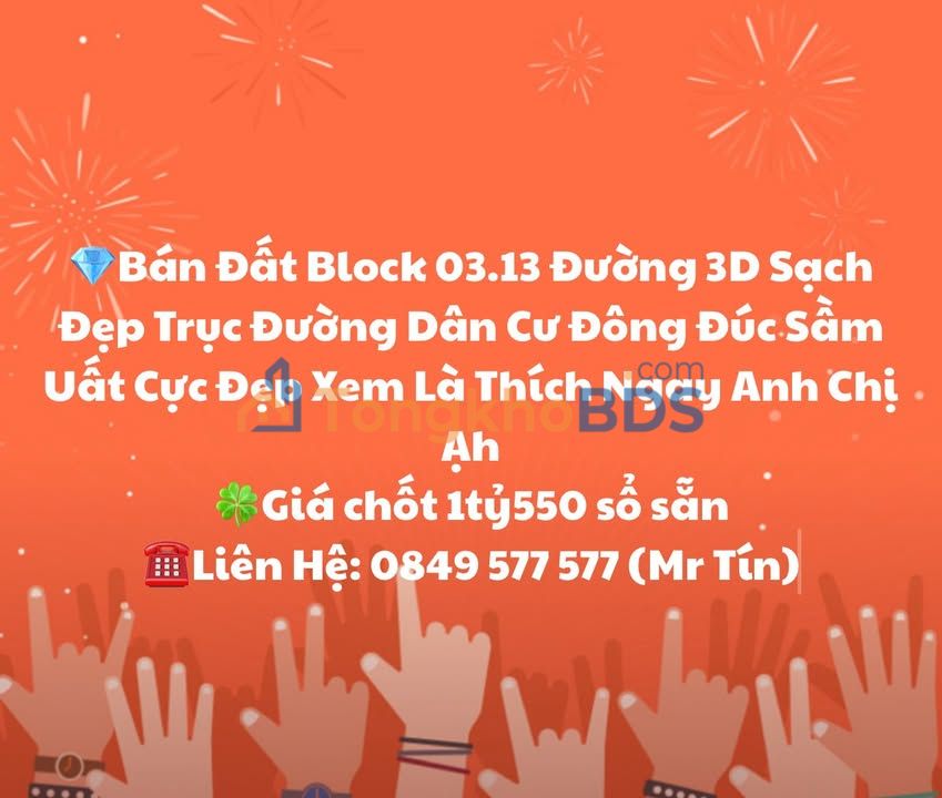 Đất Nền KDC 577 Mộ Đức 100m² - Vượng Khí, Hướng Bắc, Giá 1.55 Tỷ