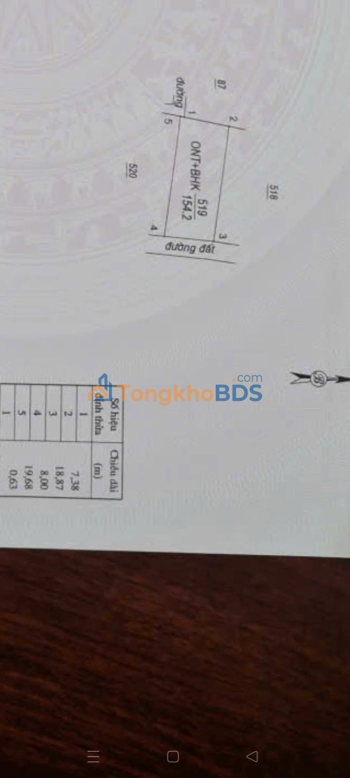 Bán đất Tịnh Sơn, Sơn Tịnh 152m² Hướng Đông - Giá tốt đầu tư