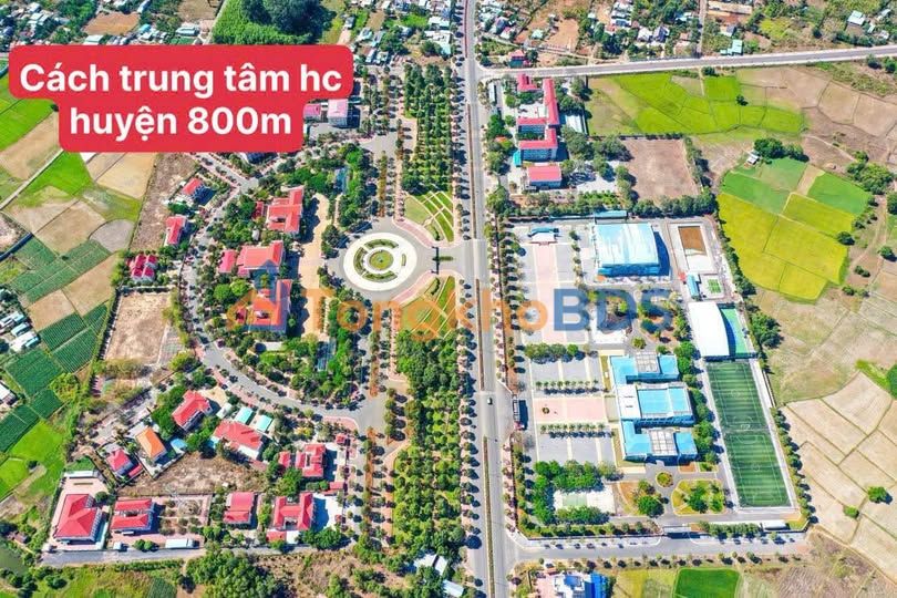 Đất Nền 2 Mặt Tiền Đất Đỏ 161.5m² - View Đồng Lúa Mát Lạnh