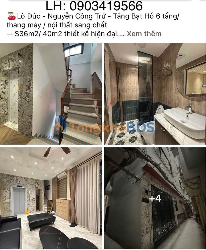 Nhà Nguyễn Công Trứ 36m² giá thỏa thuận - Chính chủ bán