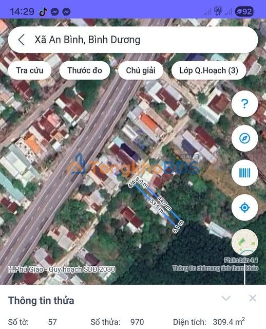 Bán Đất Vàng Xã An Bình, Phú Giáo 5000m² - Giá 850 Triệu TL