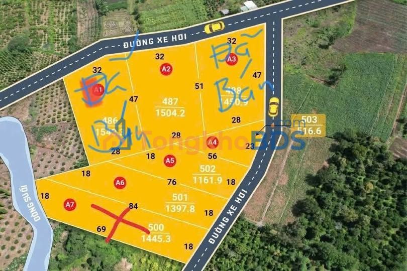 Bán 7200m² đất mặt đường bê tông tại Ea D'Rơng, Cư M'gar, Đắk Lắk - Chỉ 360 triệu