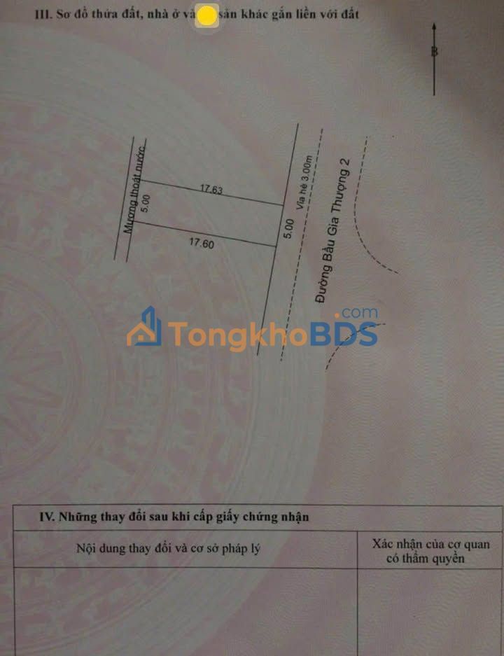 Đất nền mặt tiền Bàu Gia Thượng 2, Cẩm Lệ - 90m² vuông vức, giá 4.95 tỷ