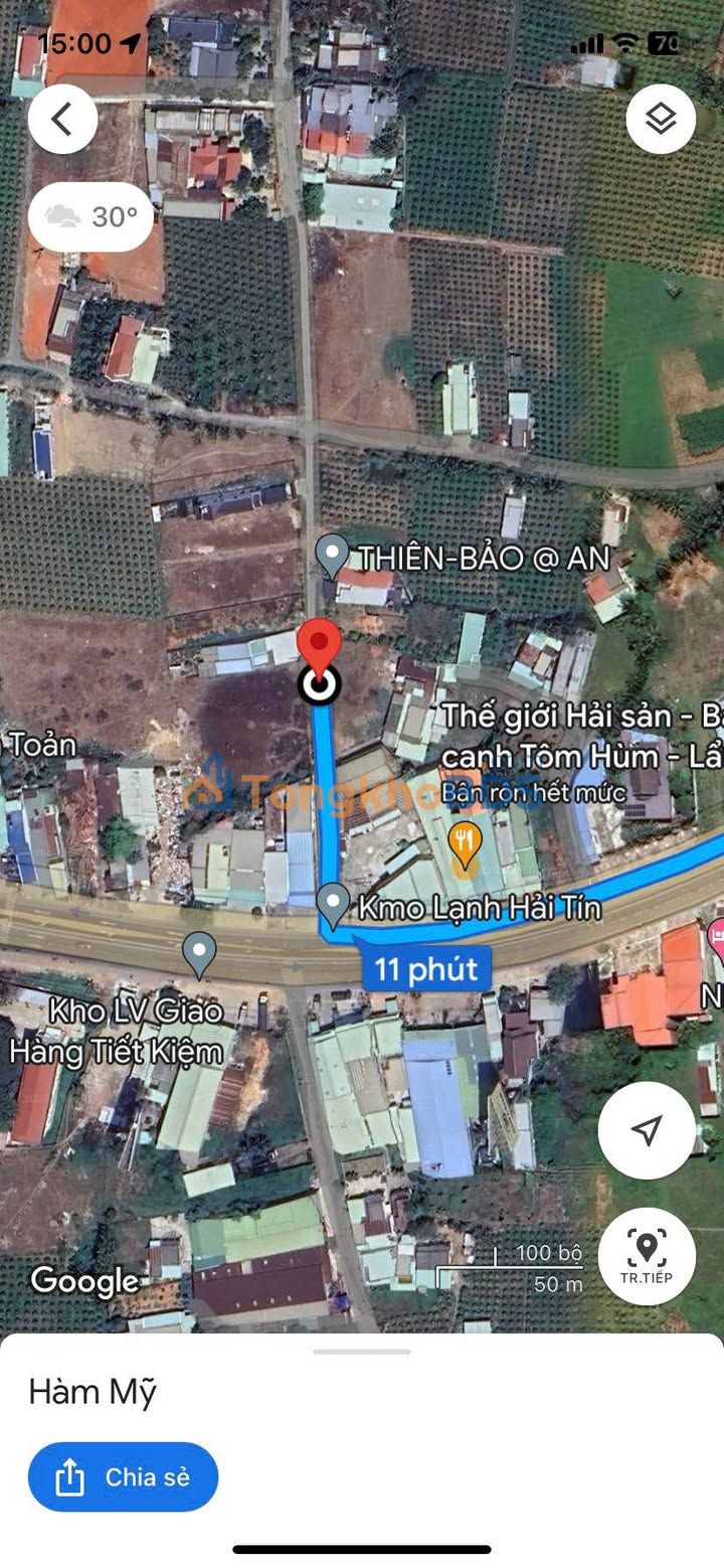 Đất Vườn Hàm Mỹ 952m² - Sổ Hồng Riêng, Giá 4 Tỷ - Cơ Hội Đầu Tư Vàng